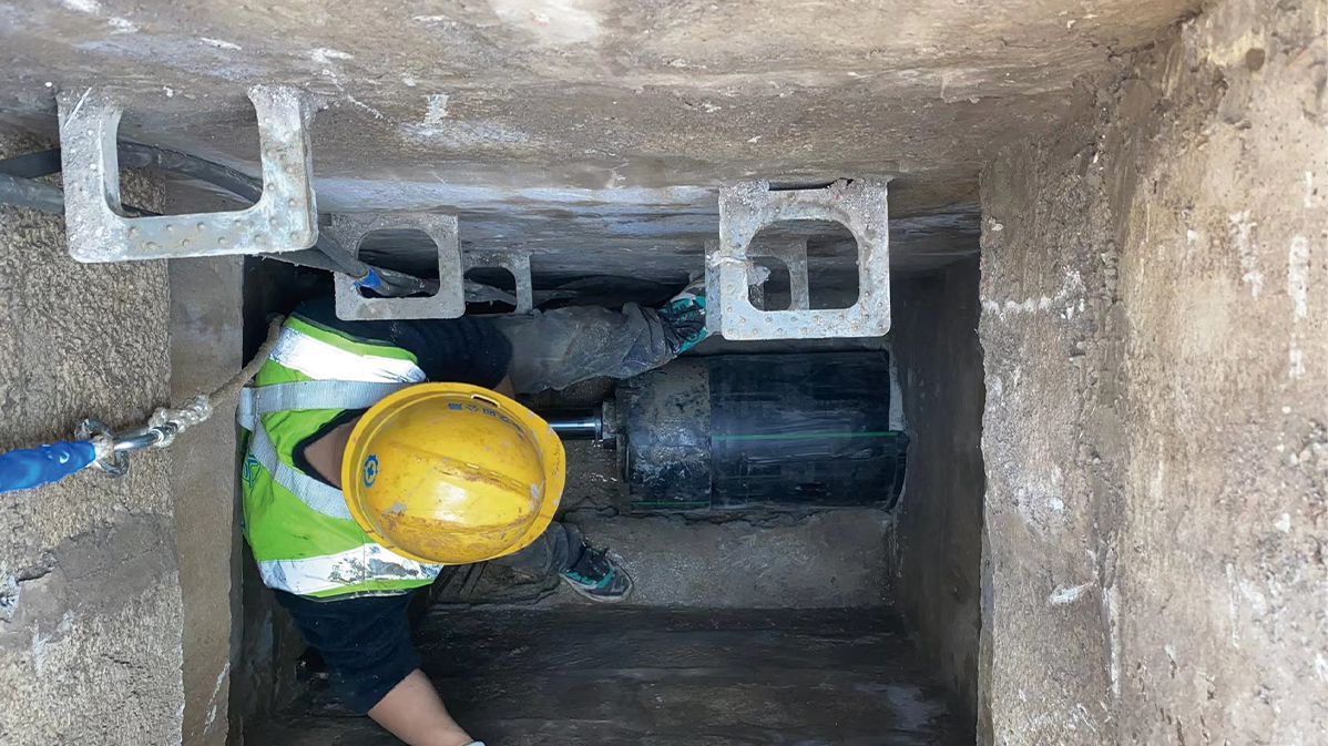 柳北HDPE短管内衬法